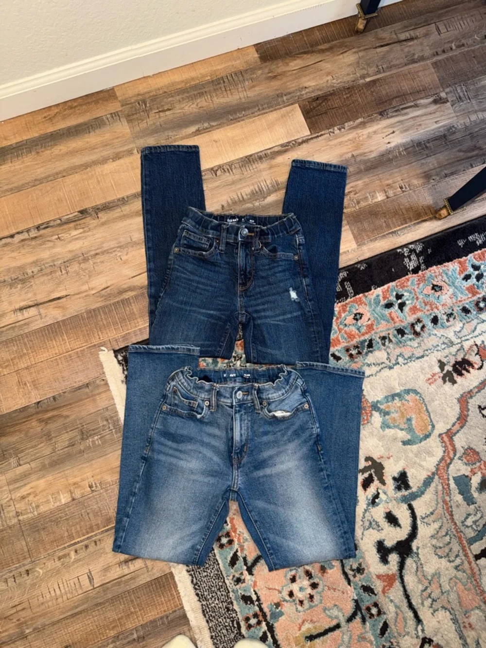 Old Navy Skinny and Slim Boys Dark Wash Casual Jeans Size 8